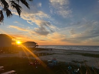 Sunrise was gorgeous and I’m not even a morning person! I could be with this view!