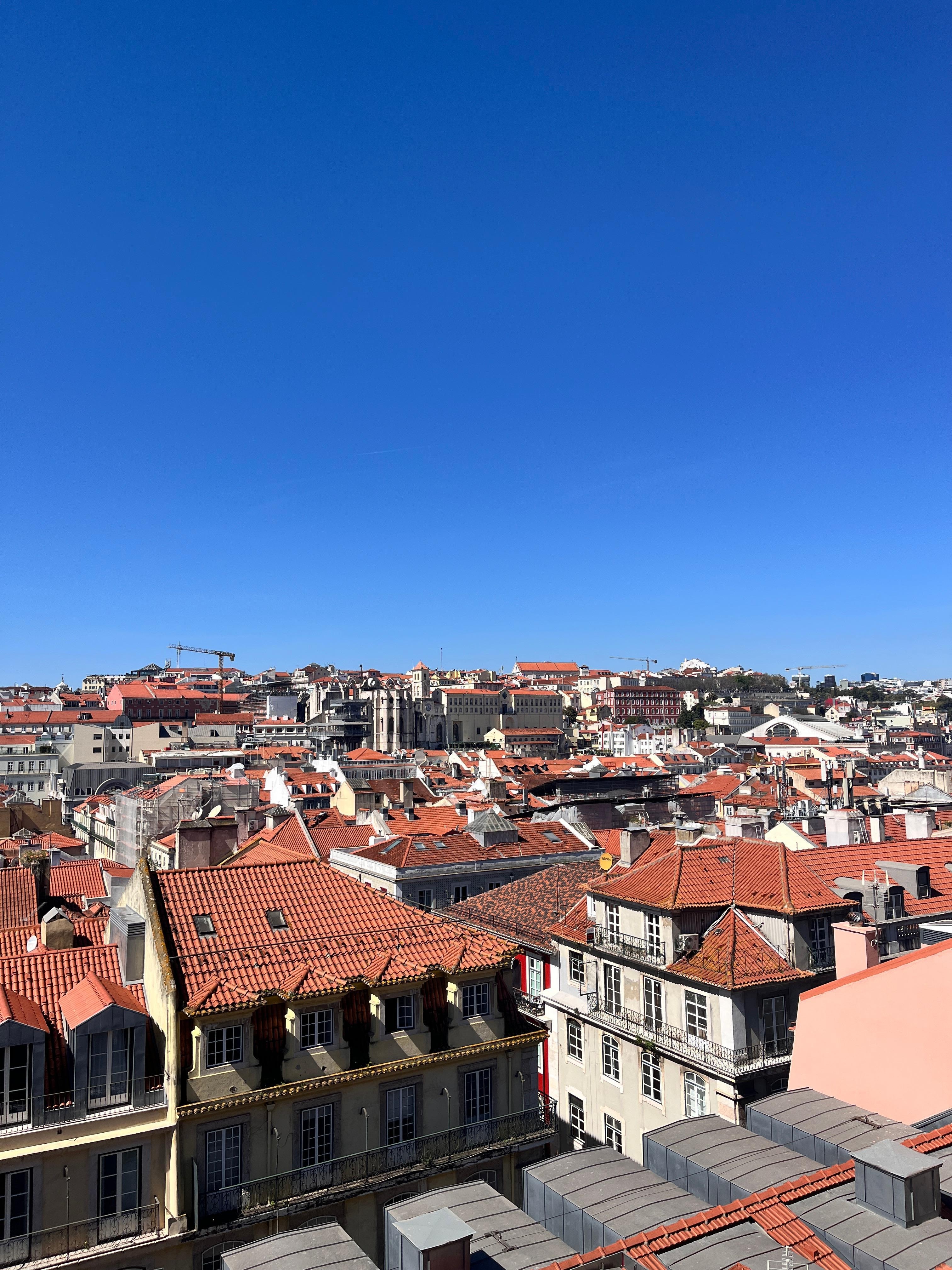 View from our balcony 