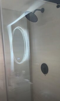 Waterfall zero entry shower