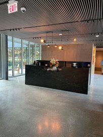 Front desk, check in area