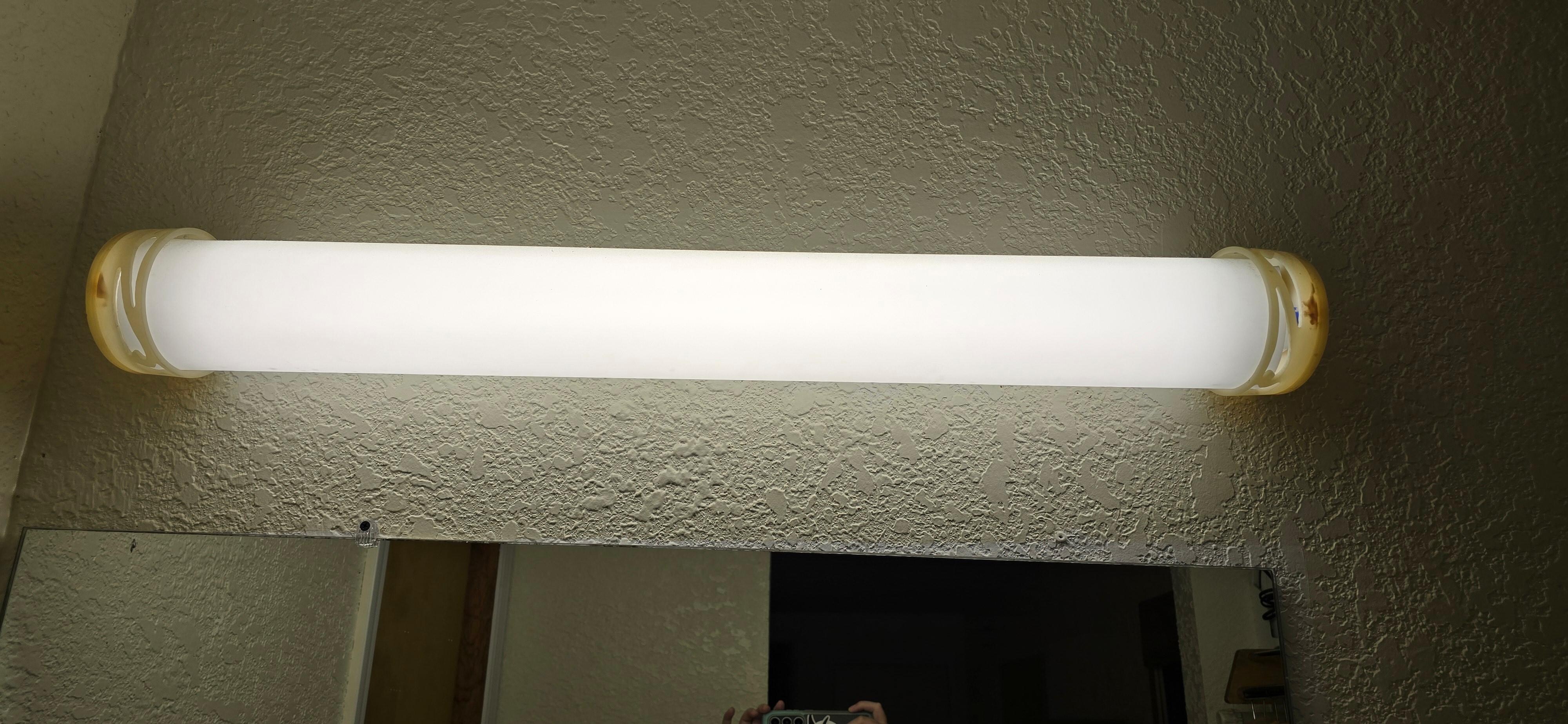 Broken light fixtures