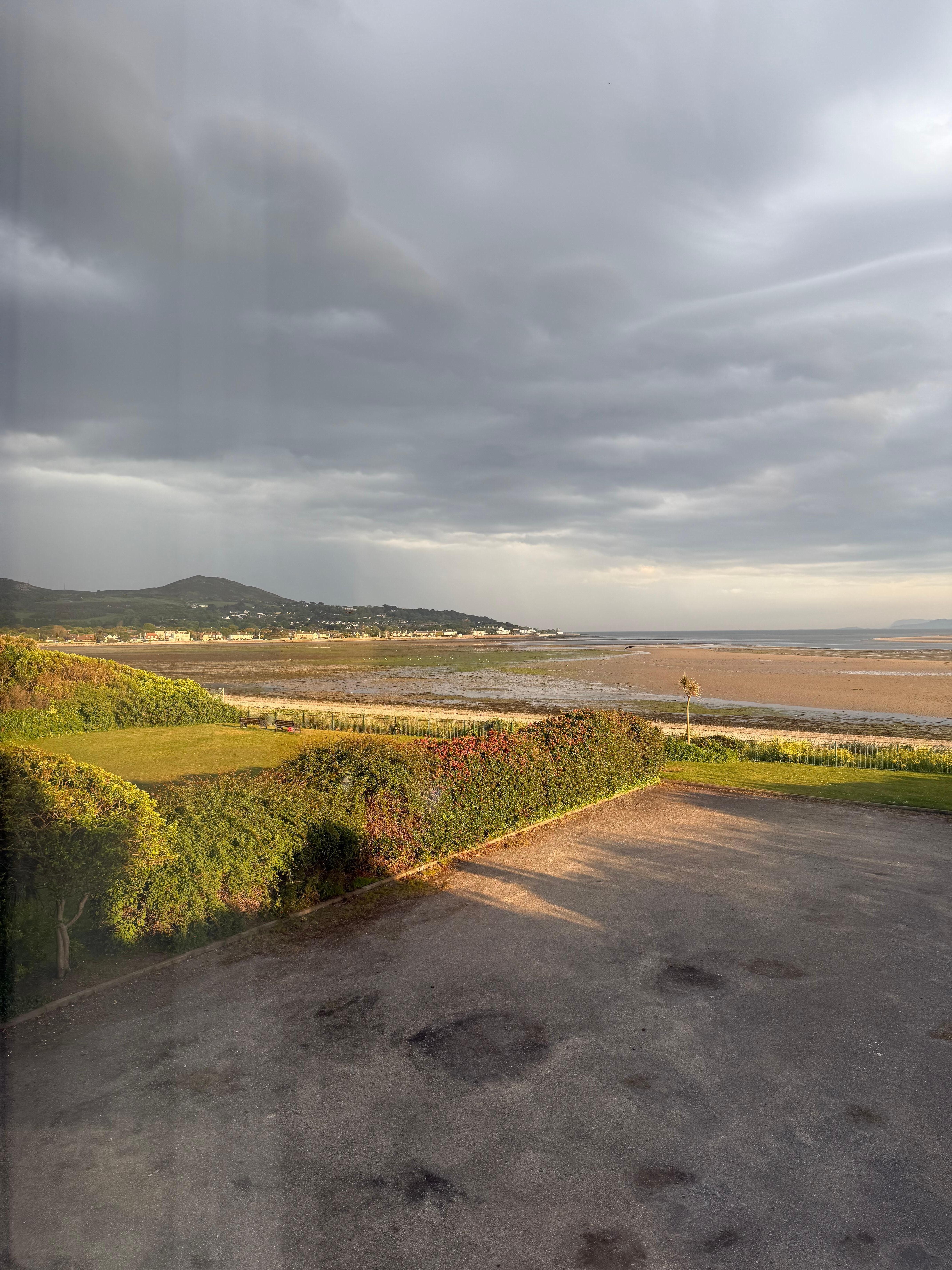 Seaview at sunset
