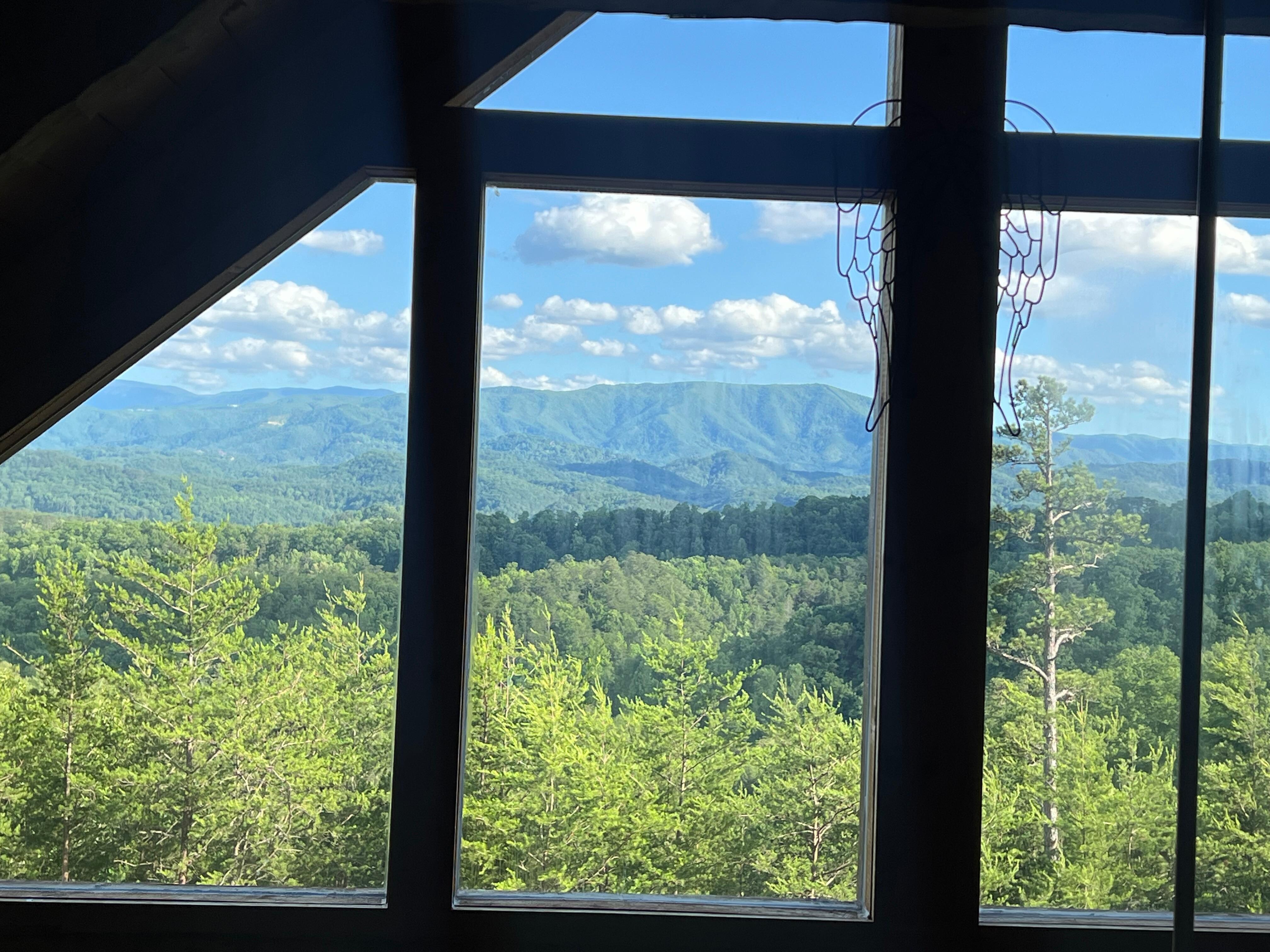 View from the loft window