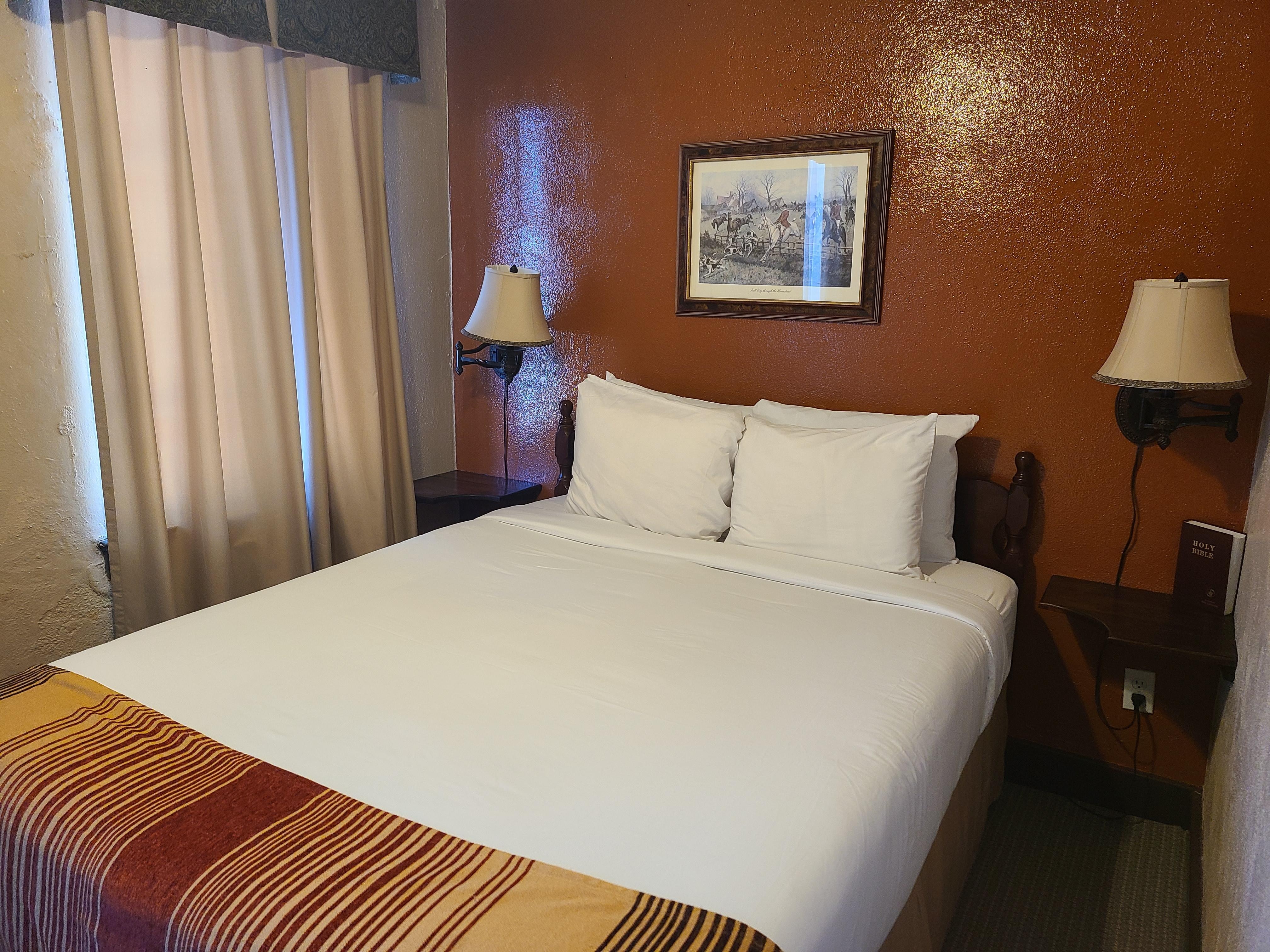 Bed was comfy but room was small