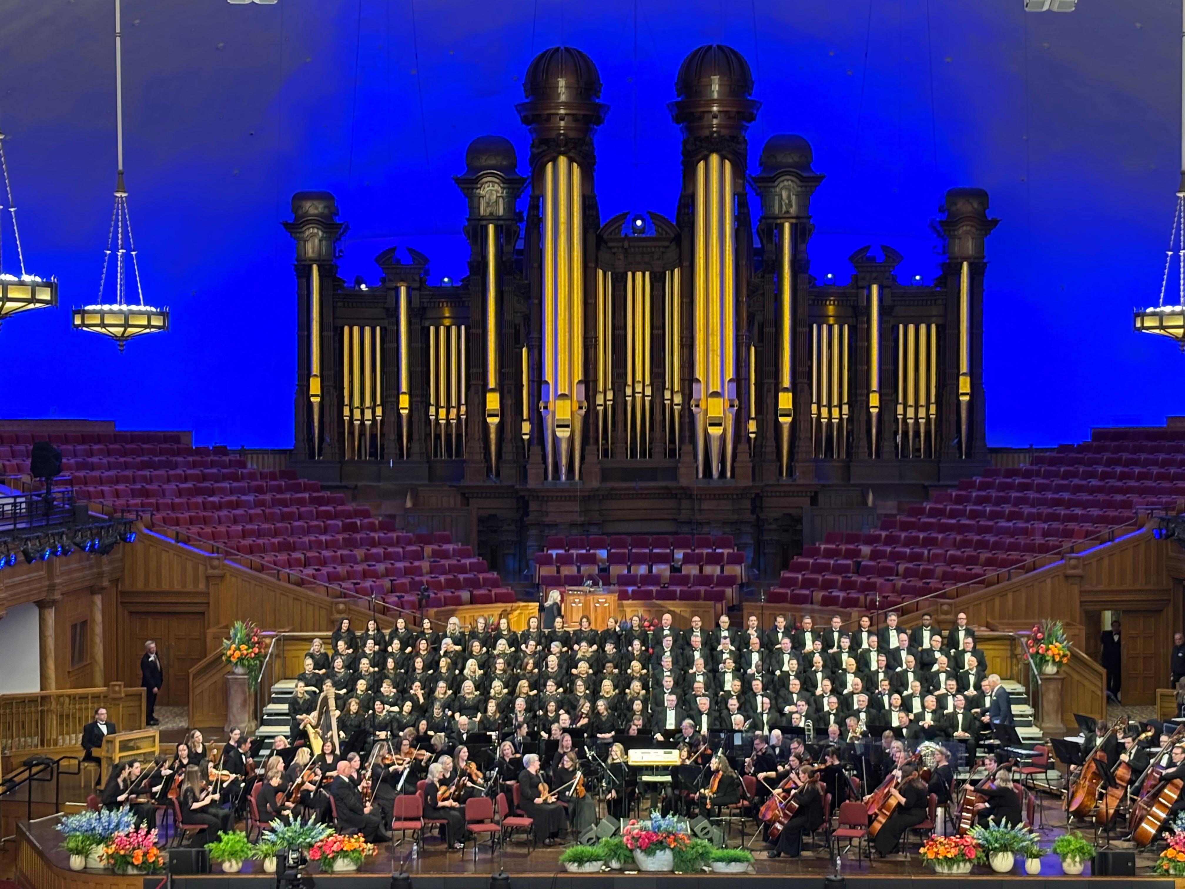 The spring recital at the Tabernacle.  