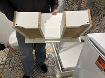 Drawer in bathroom broken