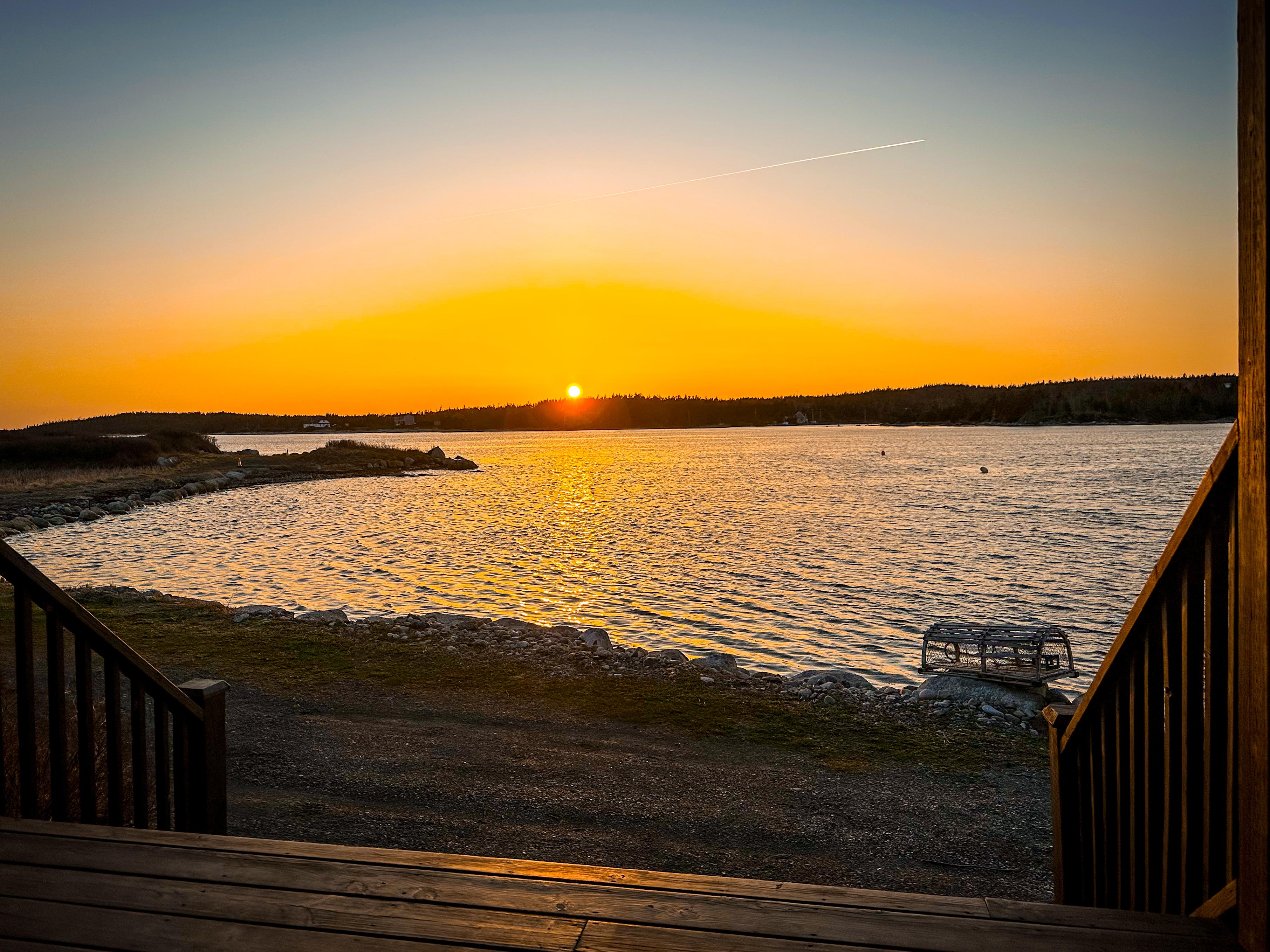 Sunsets on the deck