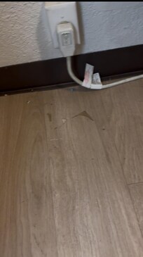 Unswept floors, never mind mopping