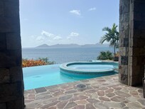 Great view from pool and hot tub