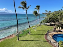 View from balcony looking north.