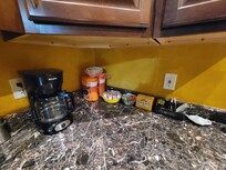 Such nice touches, like all these coffee bar goodies