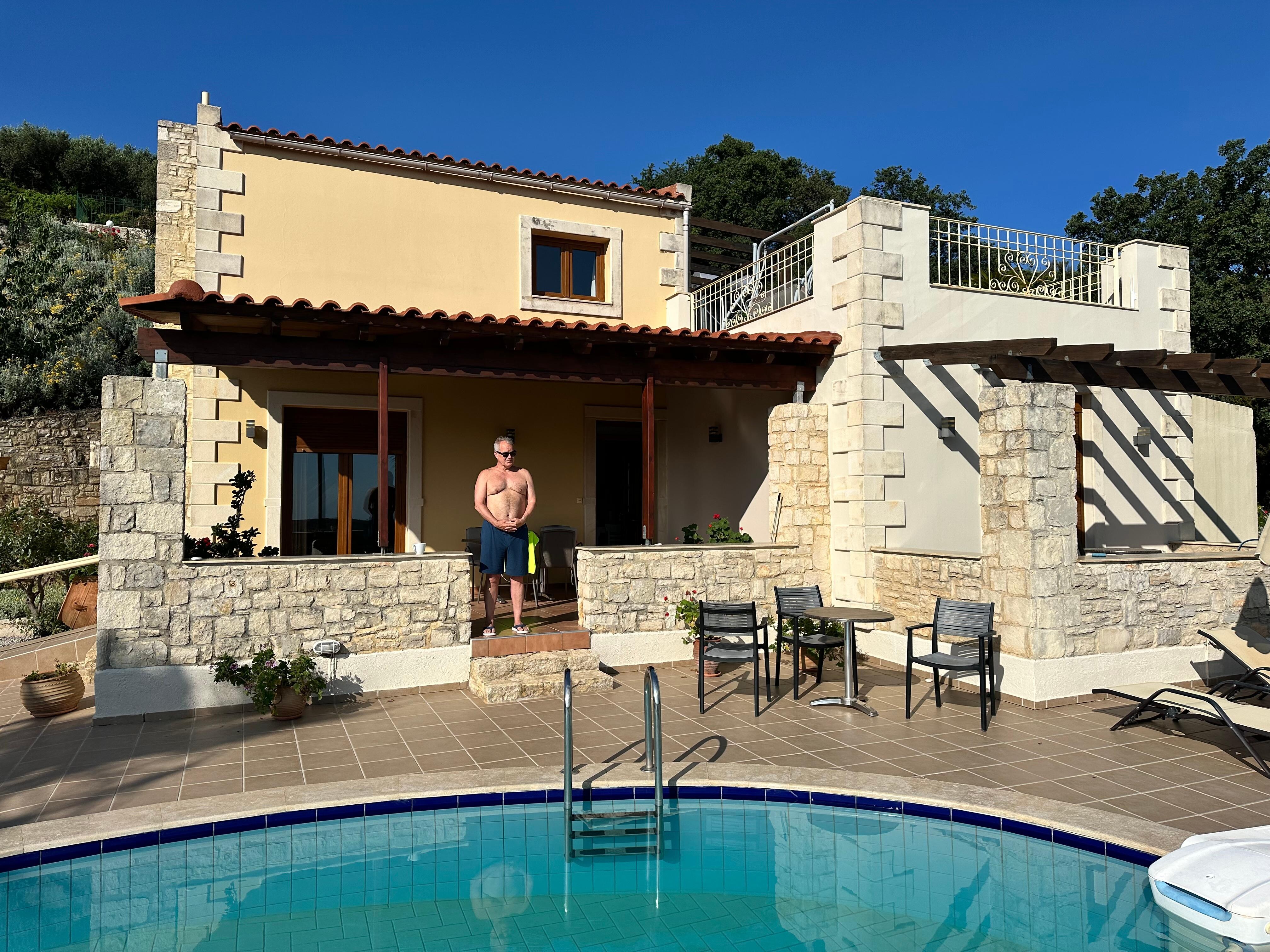 Villa and pool