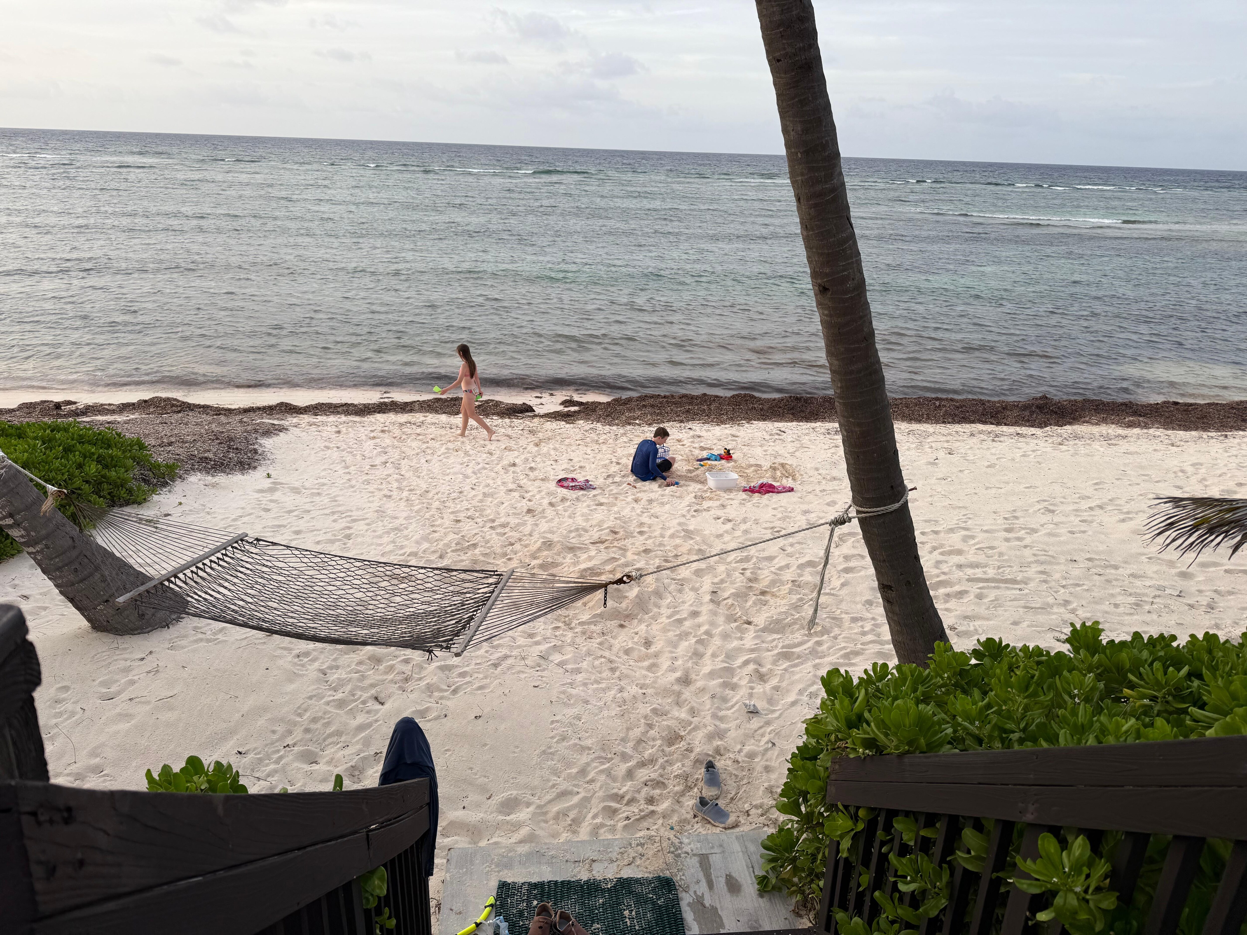 View from the pool deck.