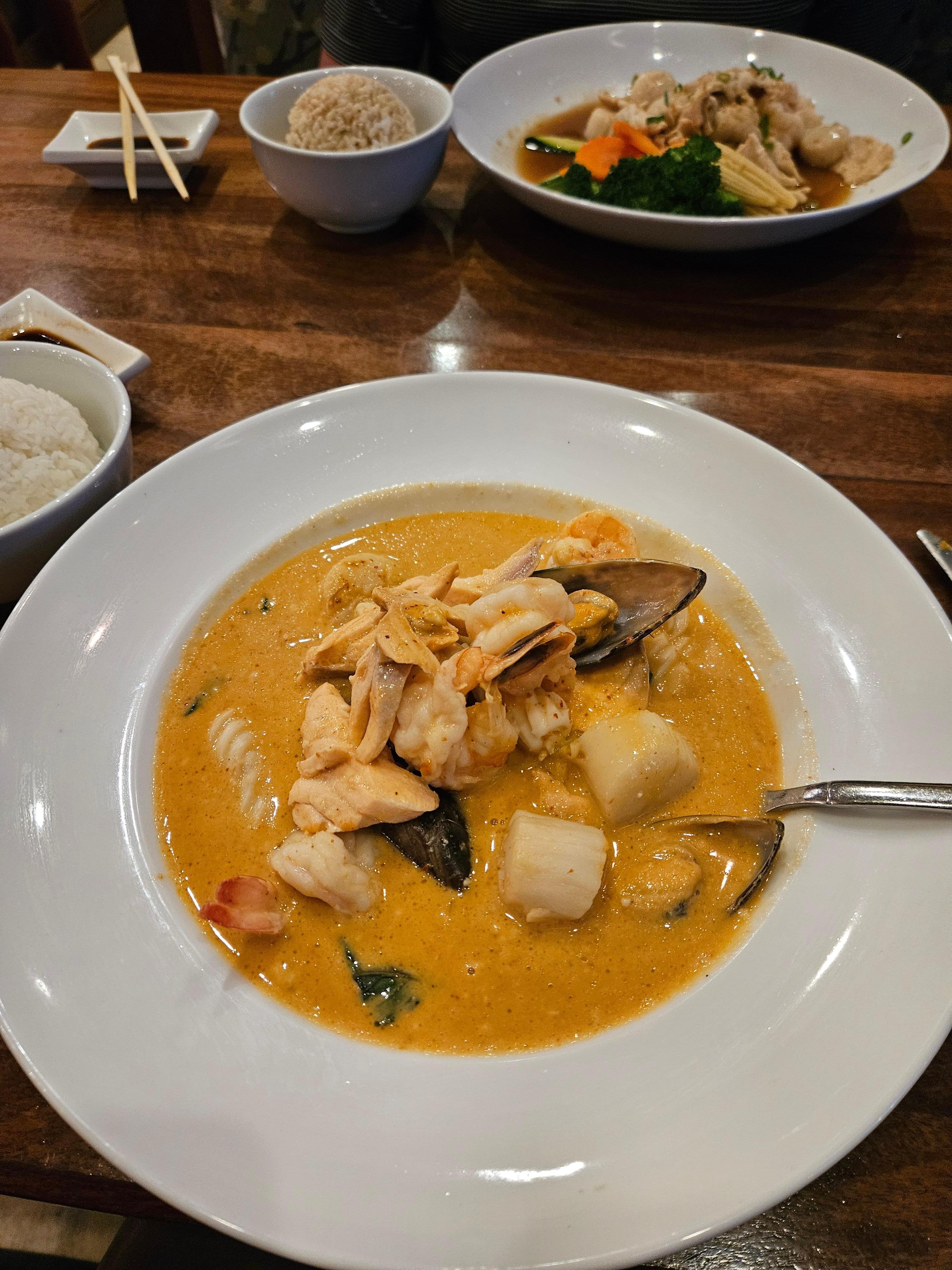 Ziree Thai & Sushi, 5 min walk