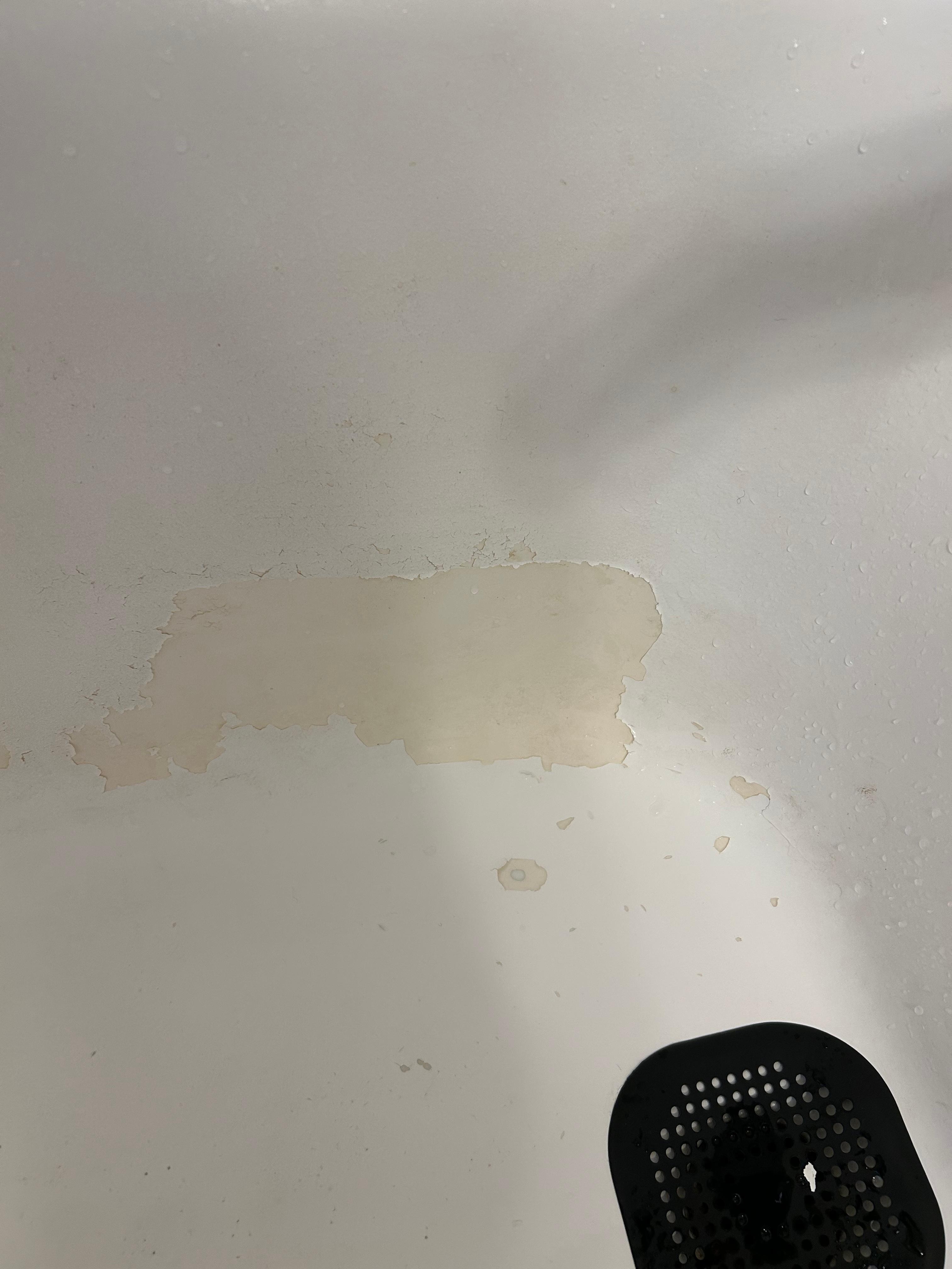 badly peeling tub that you would not want to soak in 