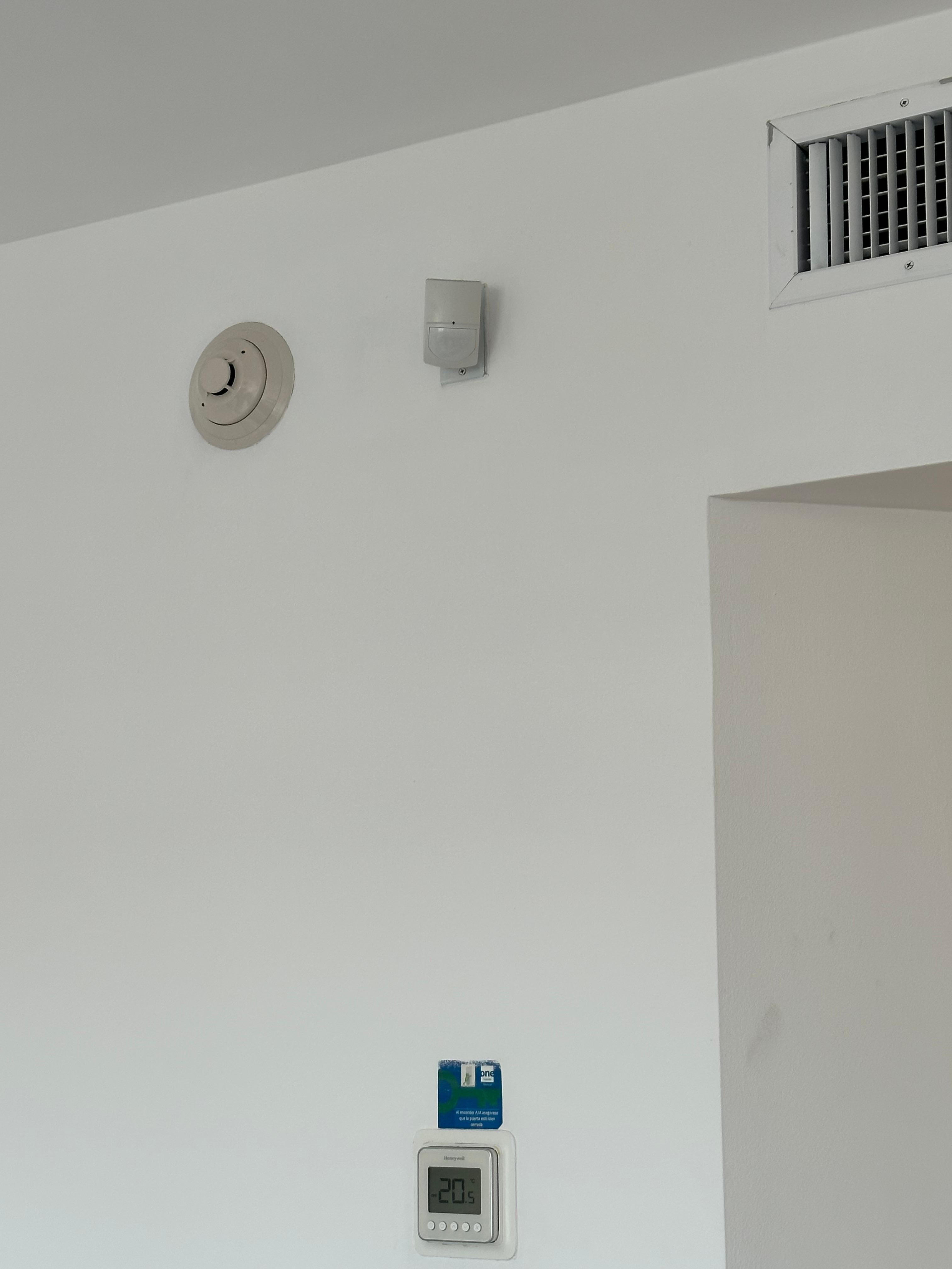 Mystery recording device on the wall