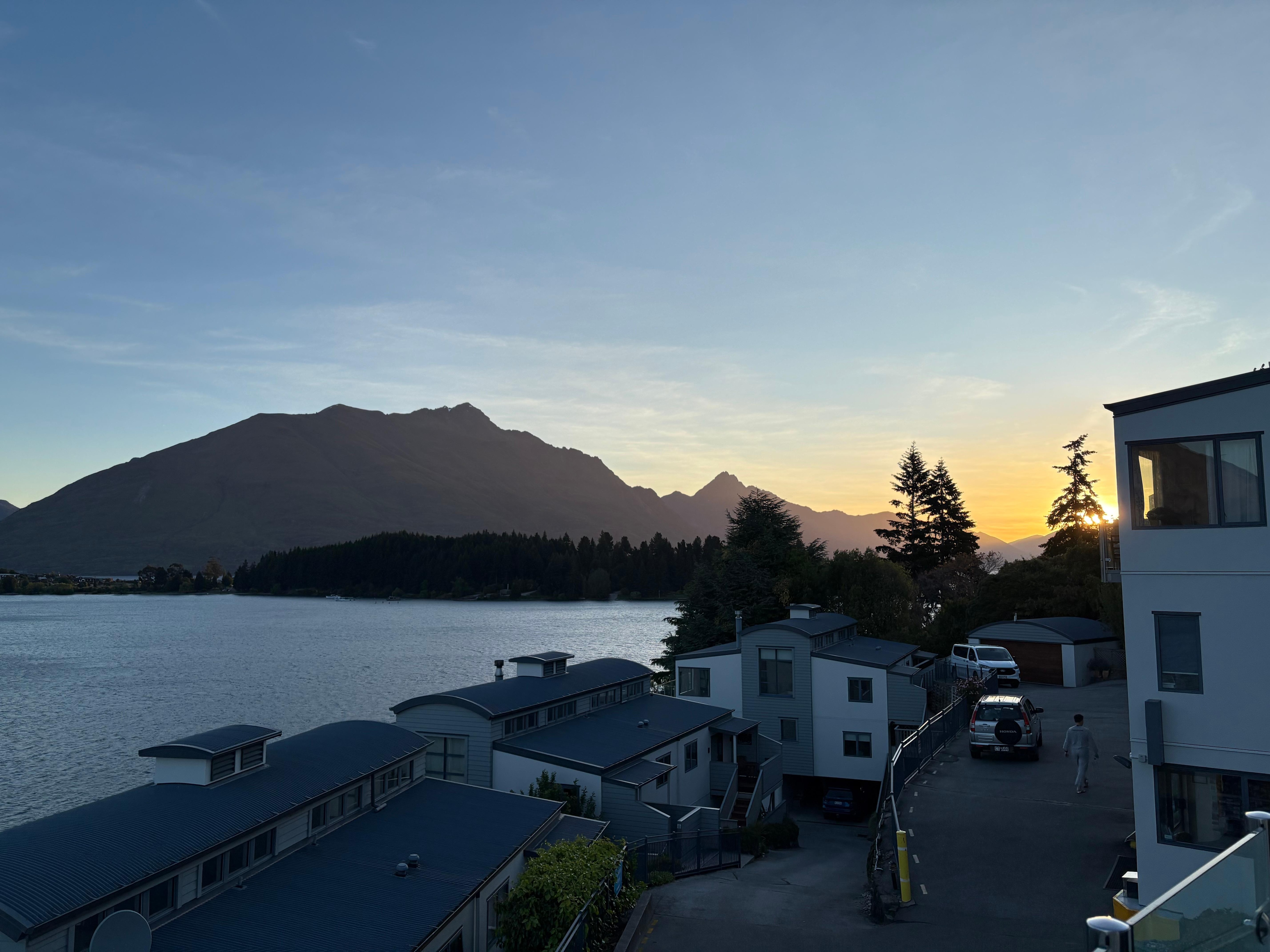 The view from balcony