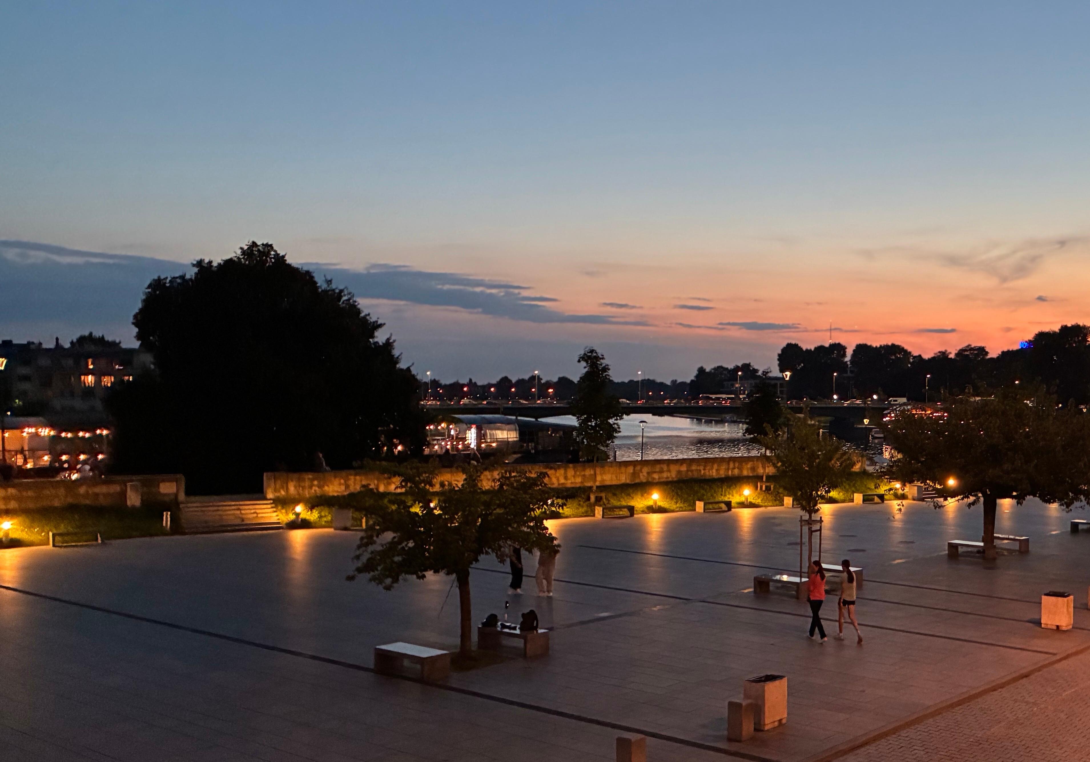 Udsigt fra hotelværelse 