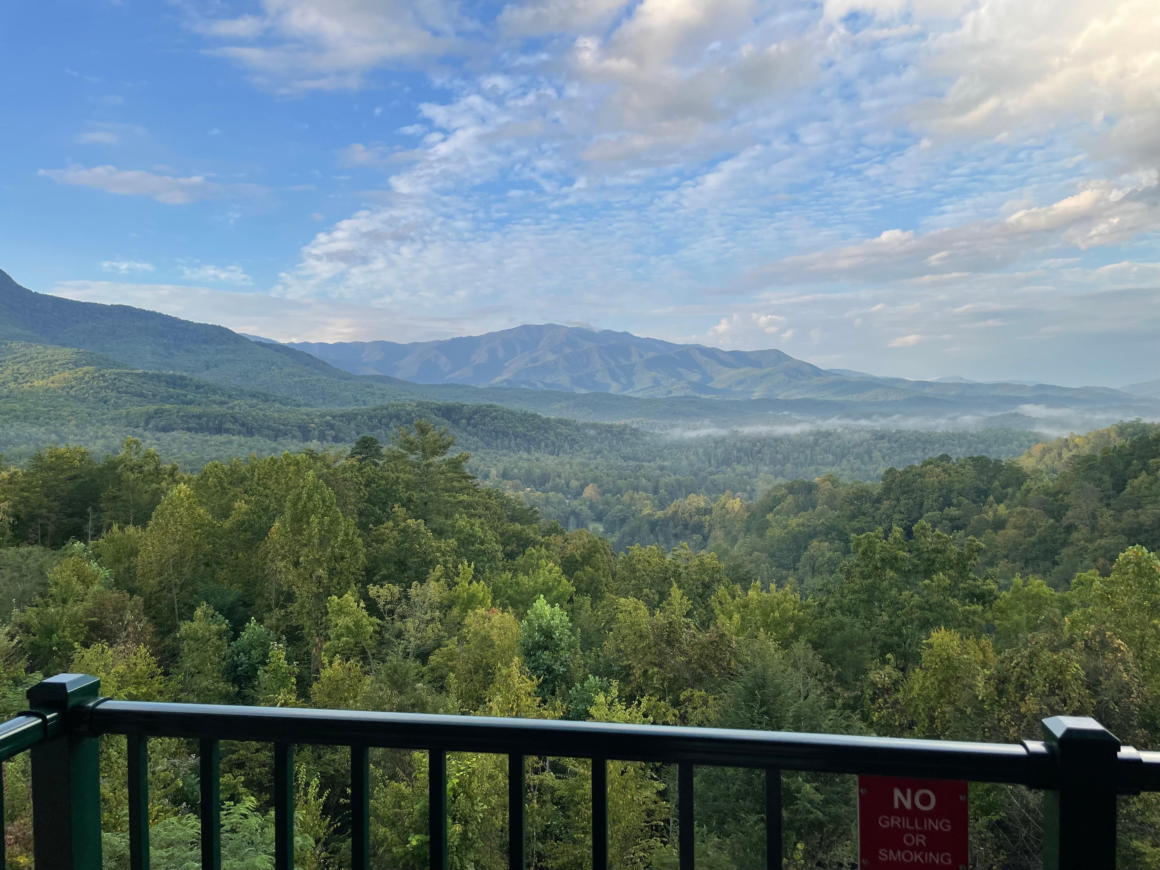 View from the balcony