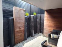 Outdoor seating area