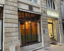 Entrance to hotel