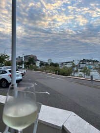 View from Metropol hotel at the front