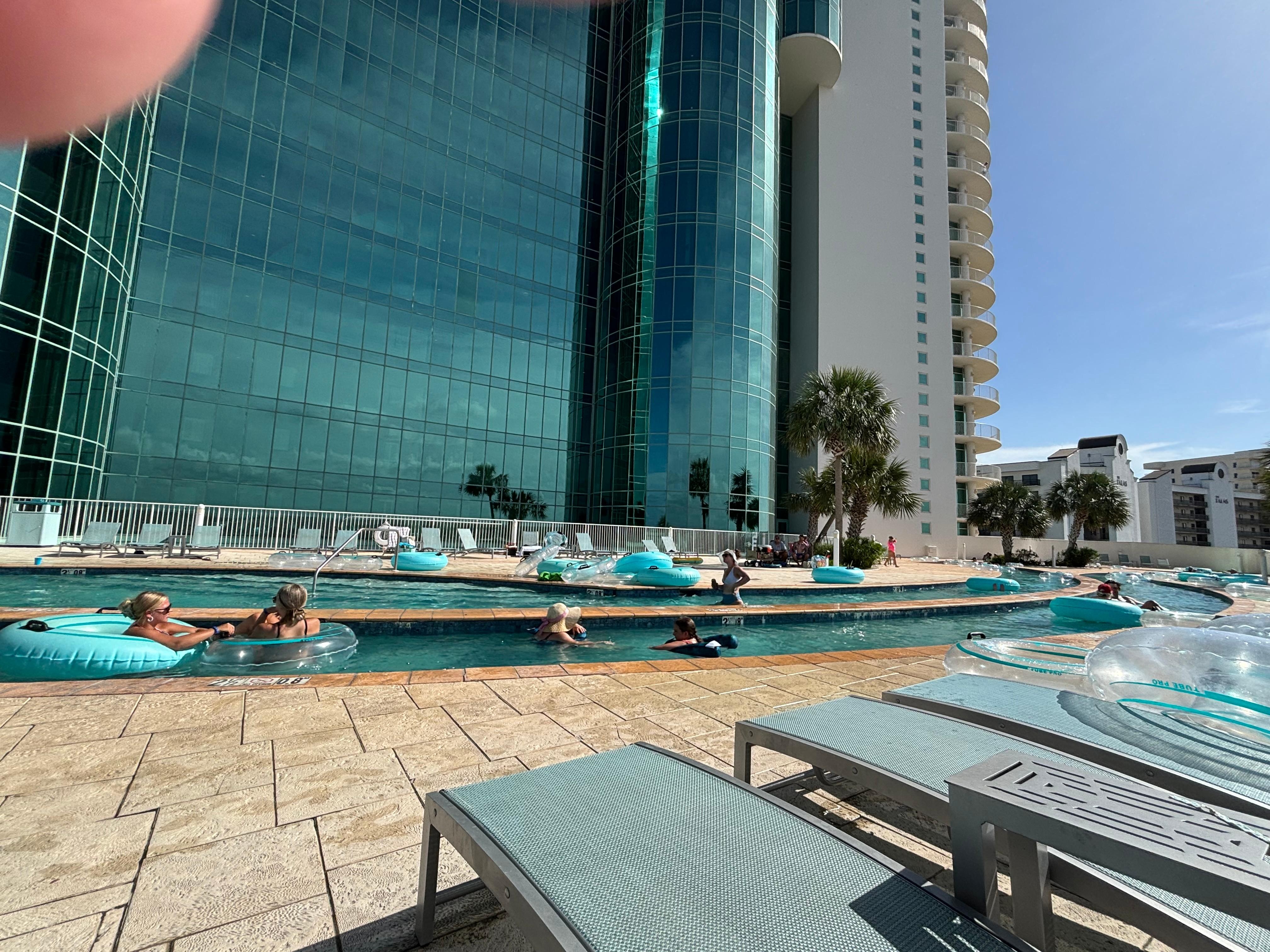 Lazy River has free floats to use! 