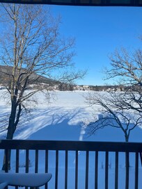 View from living room.