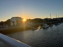 Sunset from the marina bridge