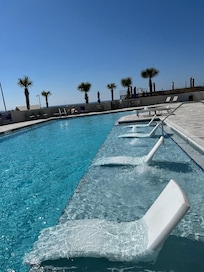 Newly renovated pool