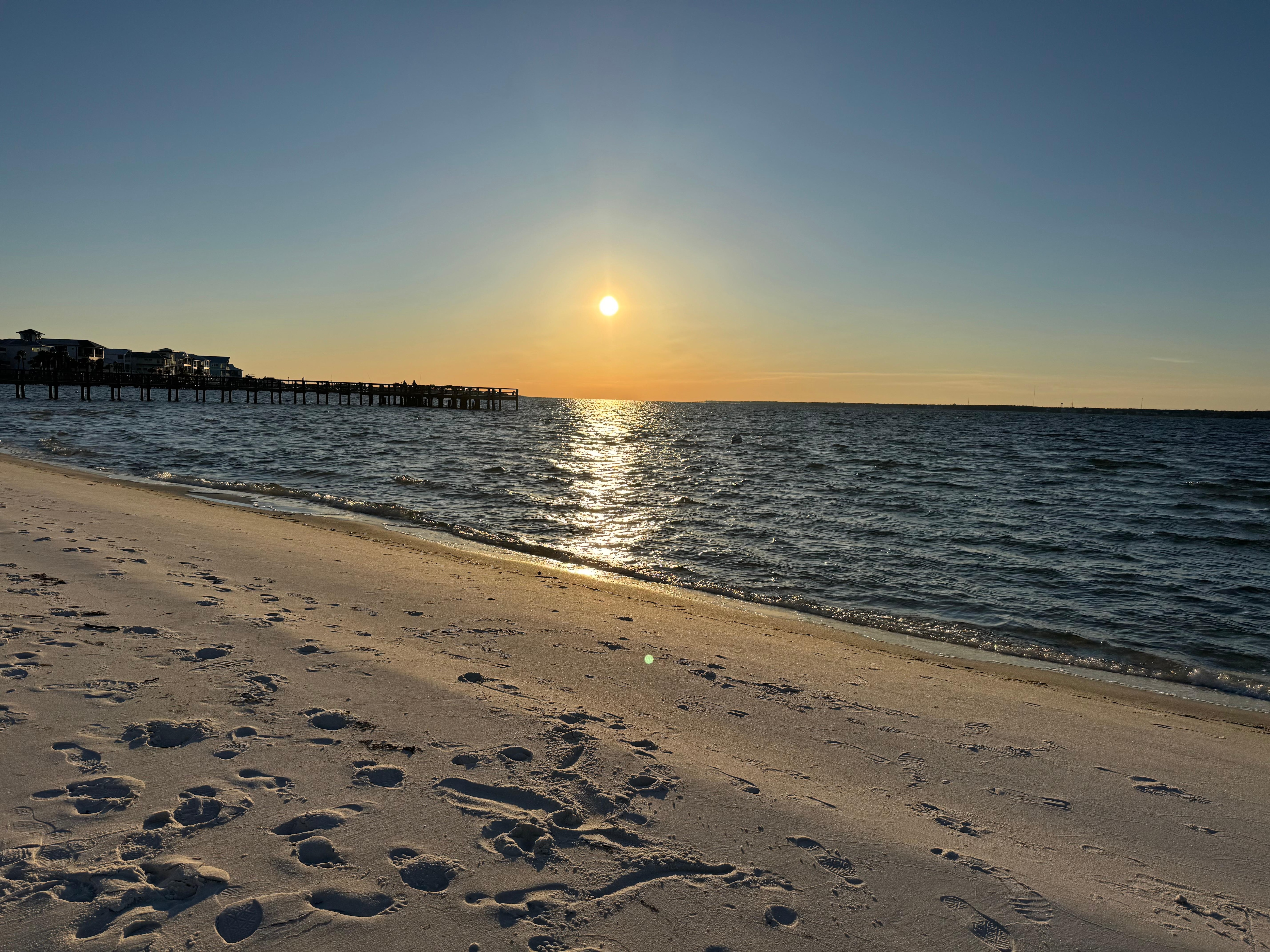 Sunset from the sound 