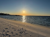 Sunset from the sound