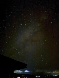 I didn't realize you can watch the Milkyway without the binoculars.