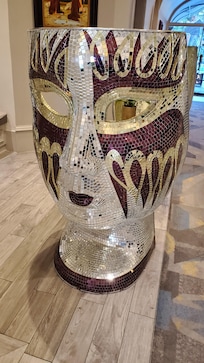 Cool mask chairs.
