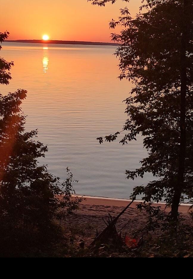 Sunrise early on a late June morning.