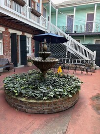 Courtyard across from Inn on St Ann Street - Marie Laveau's
