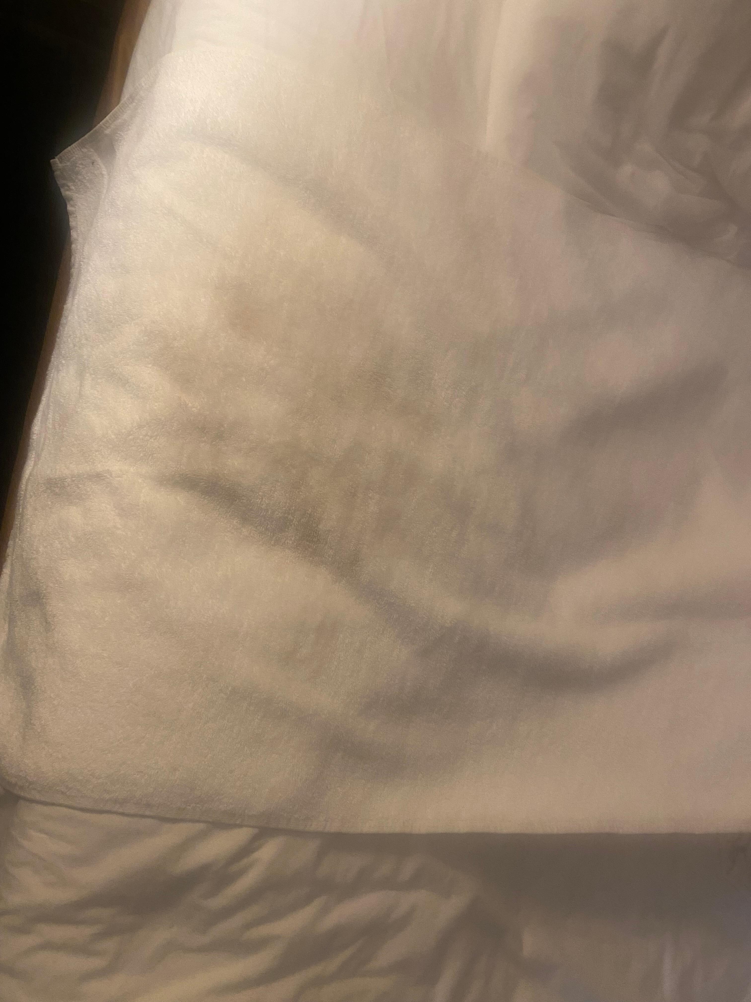 The dirty towel, may need to zoom in