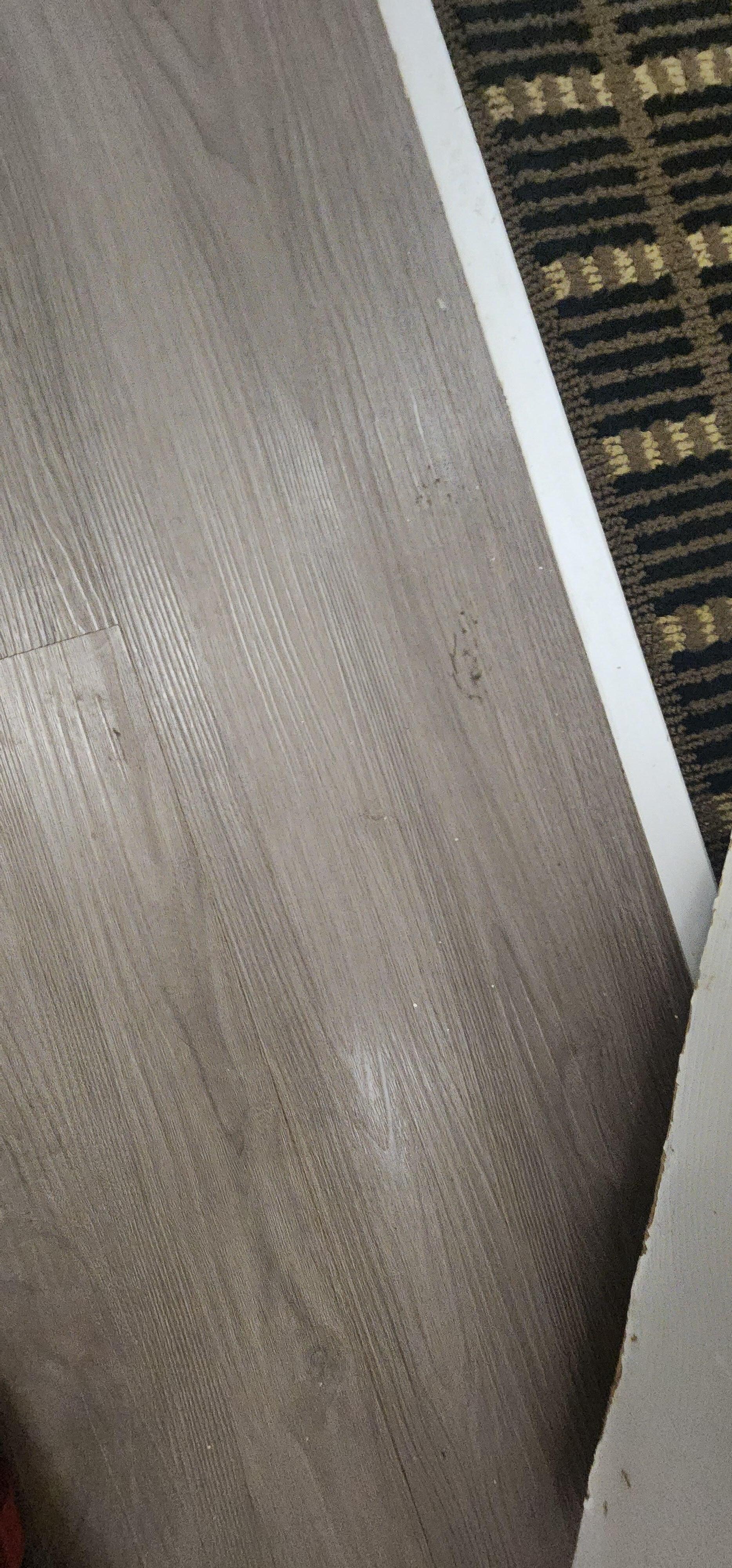 Dirty floor