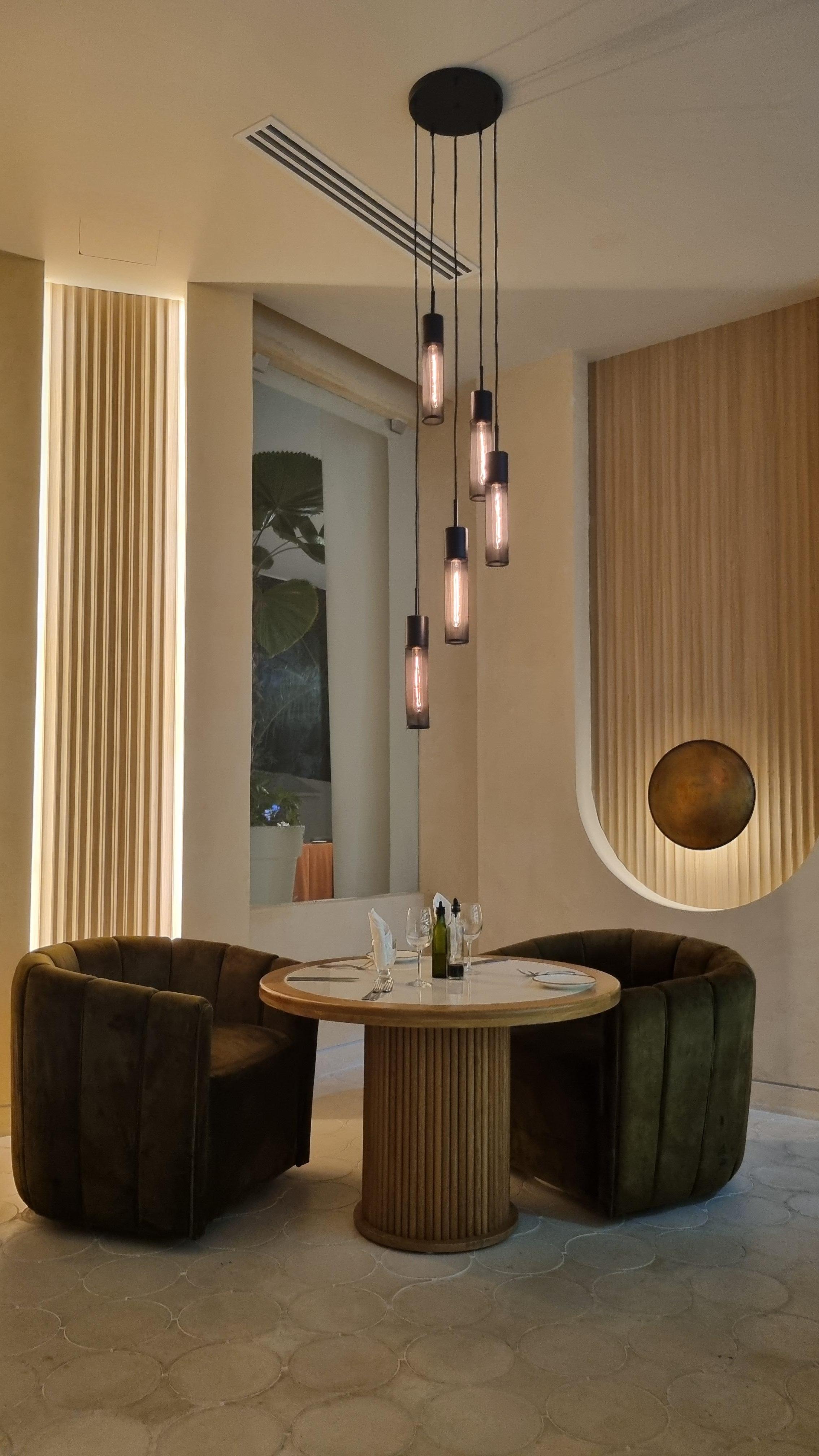 Es un rinconcito del restaurante italiano.