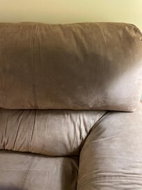 Very dirty sofa upholstery