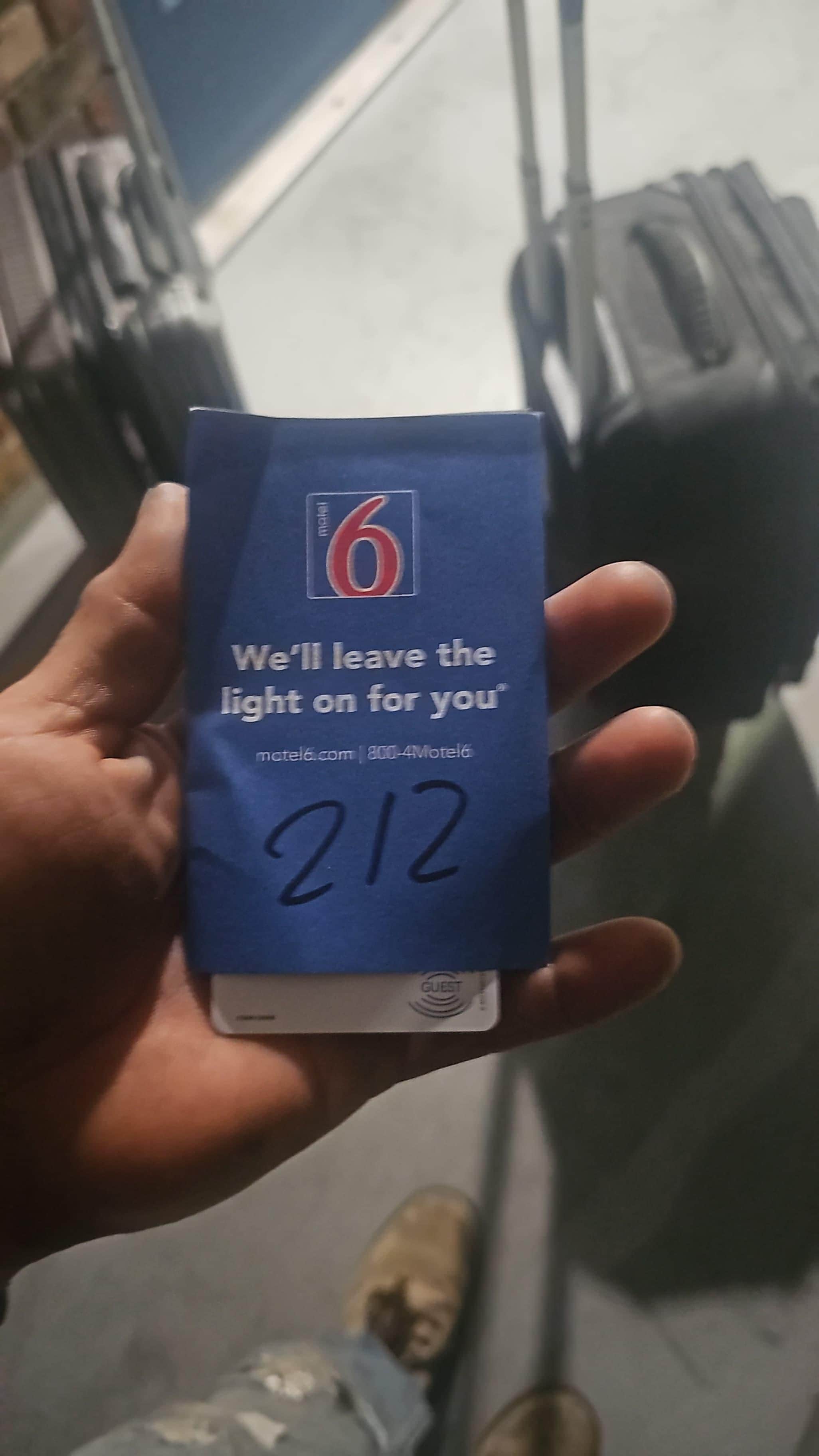 Es que es el número del cuarto donde tenía mi llave