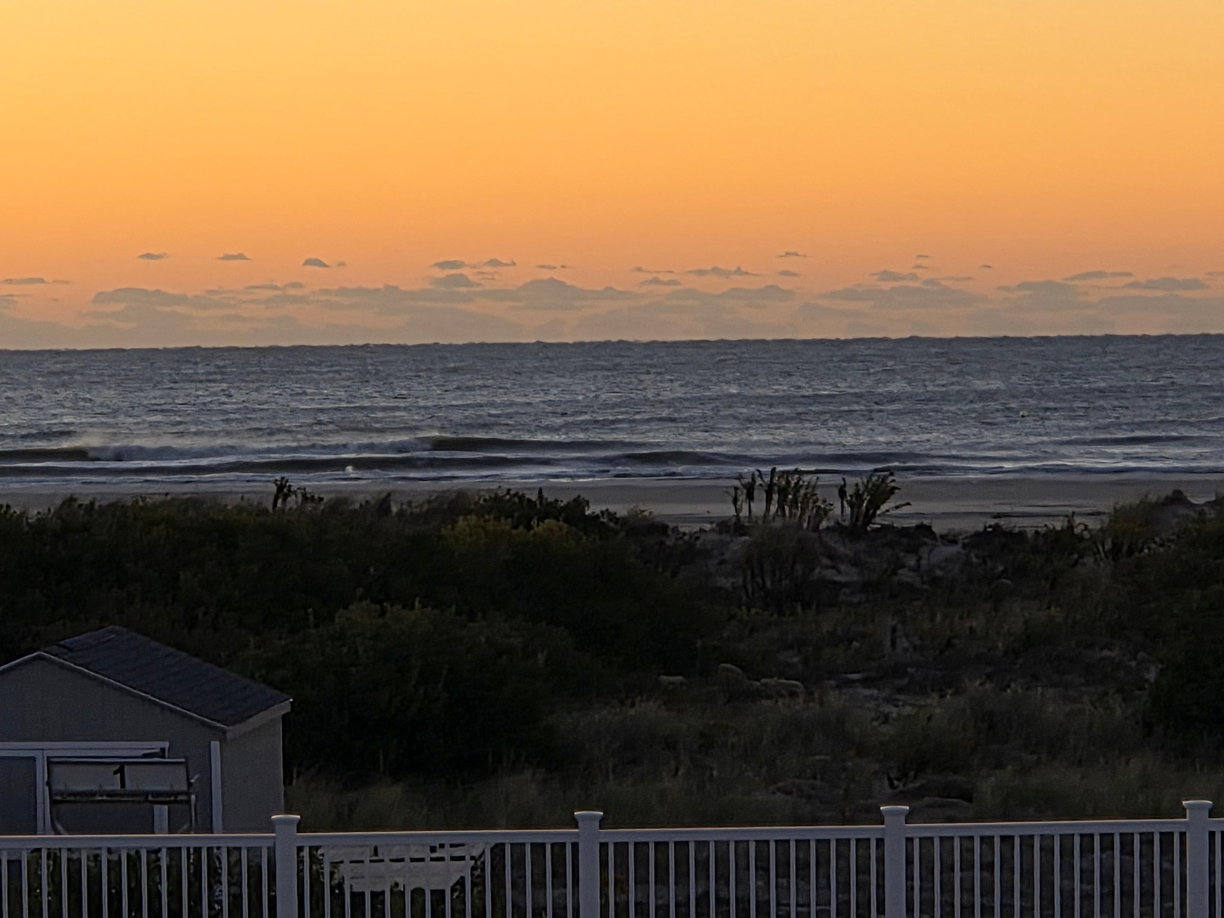Sunrise on the beach