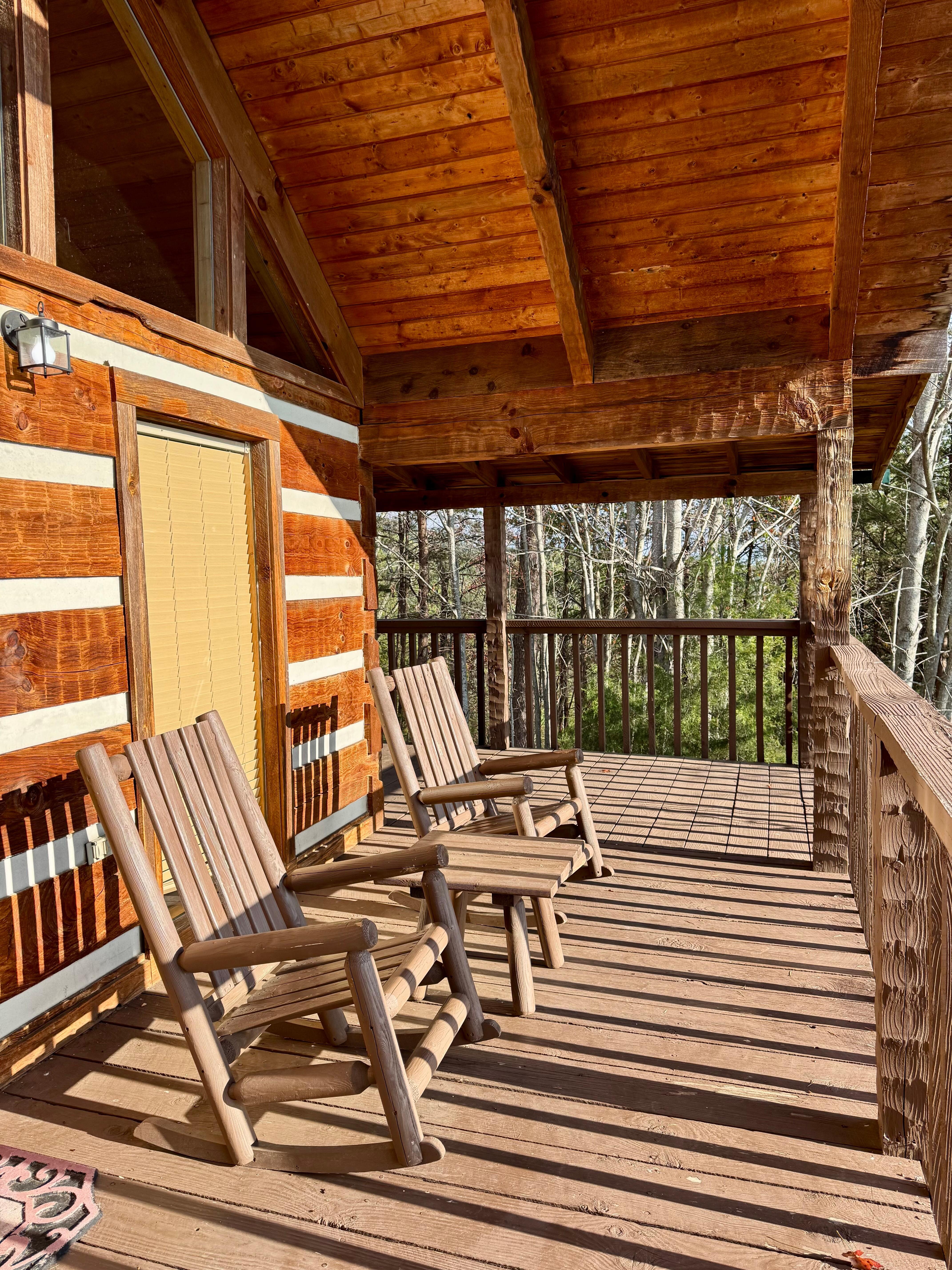 So relaxing for morning coffee! 