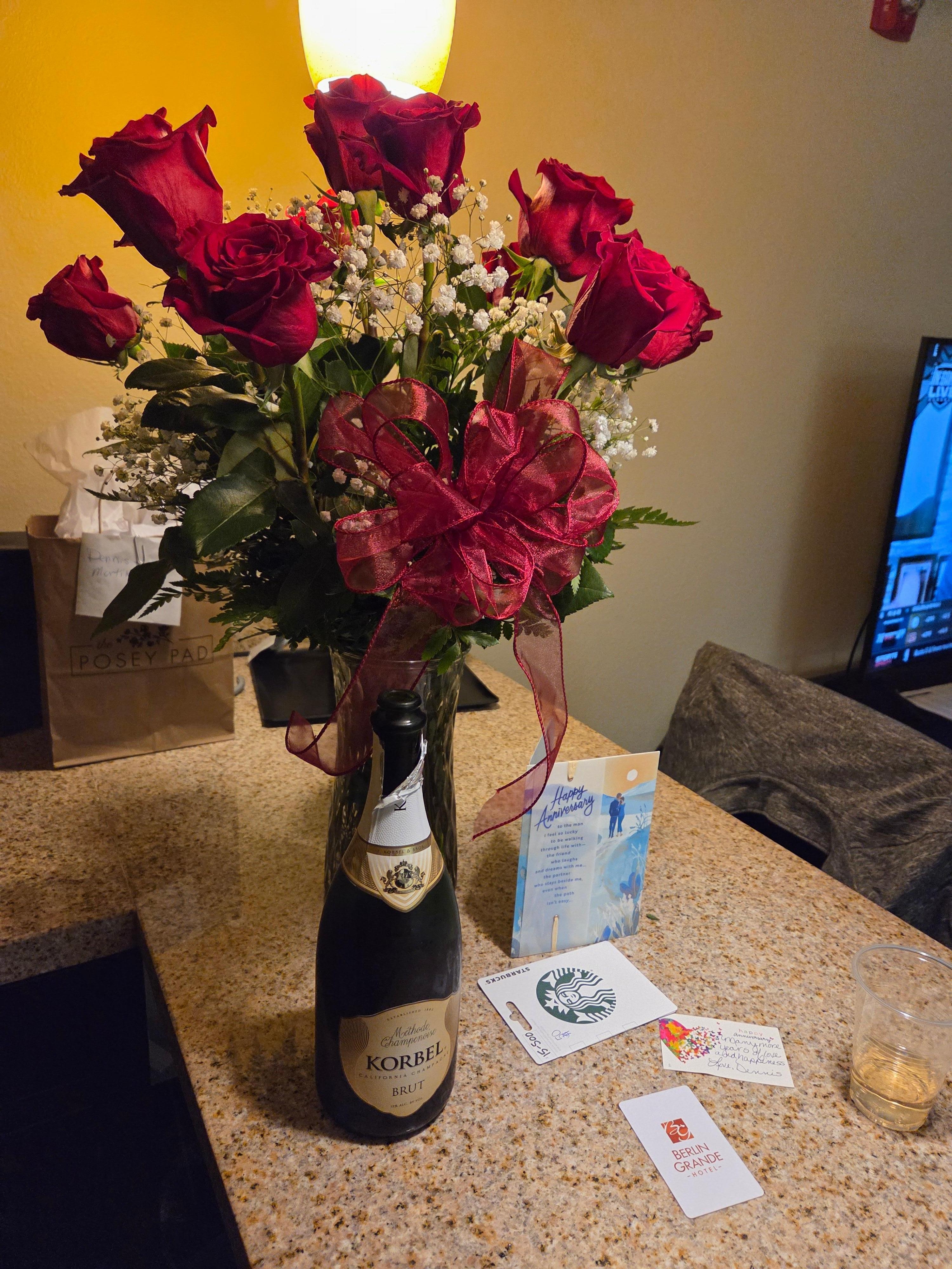 Our 26th Anniversary! Thanks!