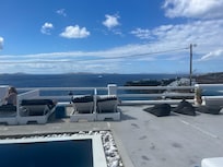 Slow mornings on the patio.