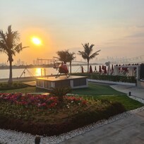 Sunrise from the restaurant