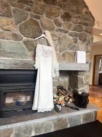 Fireplace or to showcase a wedding dress
