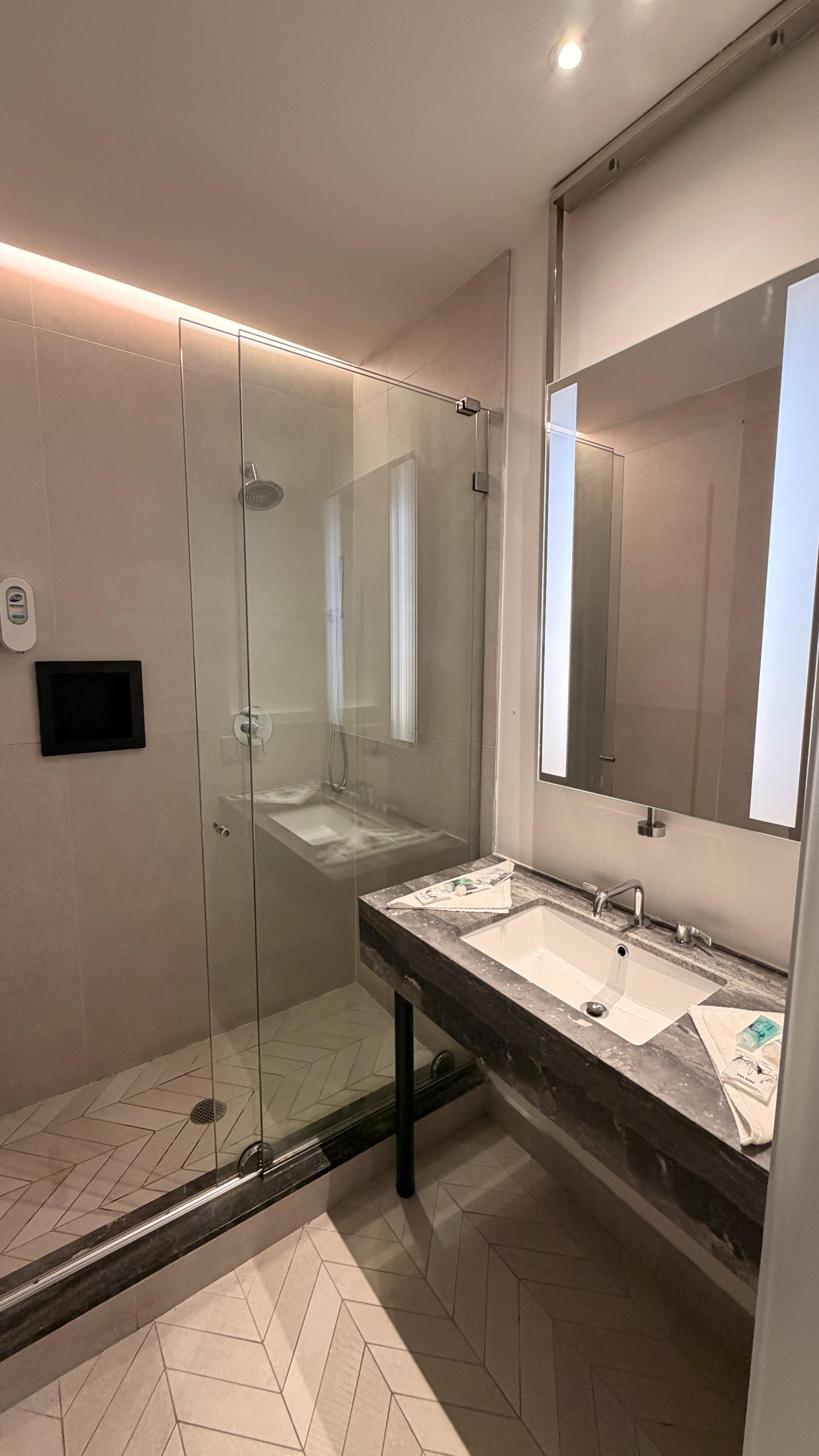 Bathroom area