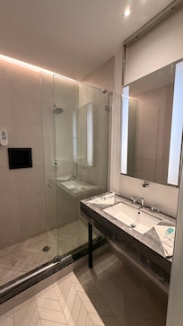 Bathroom area