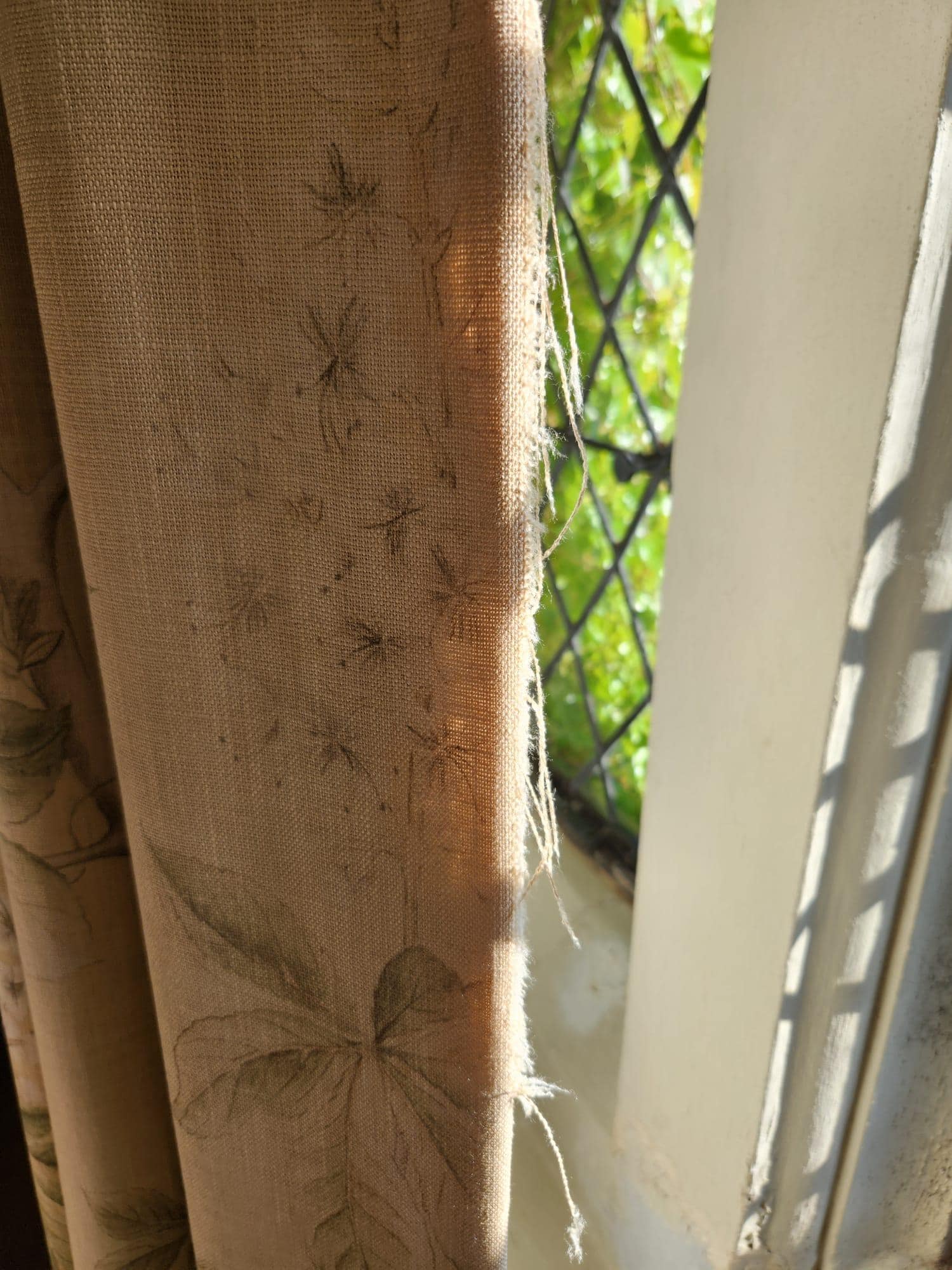 old curtain